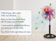 Quạt lửng Senko 7 cánh LTS1636 65W