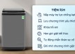 Máy giặt Hisense 8 kg WTZQ8012UT