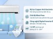 Máy lạnh Samsung Wind-Free Inverter 1.5 HP AR13CYFAAWKNSV