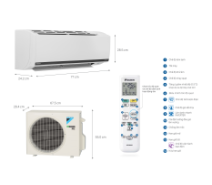 Điều Hòa Daikin Inverter FTKB35YVMV - 1.5HP