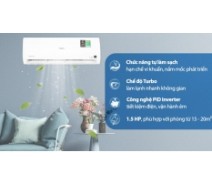 Máy lạnh Aqua Inverter 1.5 HP AQA-RV13