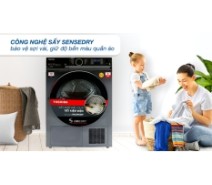 Máy sấy bơm nhiệt Toshiba 10 kg TD-BK110GHV(MK)