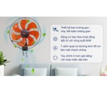 Quạt treo tường Senko 7 cánh TC16 65w