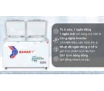 Tủ đông Sanaky Inverter 280 lít TD.VH4099W4K