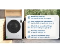 Máy giặt Samsung AI Ecobubble+ Inverter 12 kg WW12CGP44DSHSV