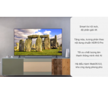 Smart Tivi LG 4K 43 inch 43UQ7050