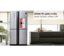 Tủ lạnh Sharp Inverter 626 lít SJ-FX631V-SL