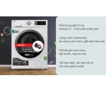 Máy giặt Toshiba Inverter 9.5 Kg TW-BK105S2V(WS)