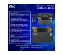 Loa KGF 4 tấc đôi sử dụng bình