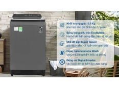 Máy giặt Samsung Ecobubble Inverter 10.5 kg WA10CG5745BDSV