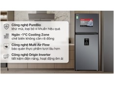 Tủ lạnh Toshiba Inverter 409 lít GR-RT535WEA-PMV(06)-MG