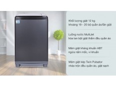 Máy giặt Aqua 12 kg AQW-FR120GT.BK