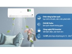 Máy lạnh Aqua Inverter 1.5 HP AQA-RV13