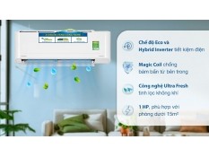 Máy lạnh Toshiba 1 HP Inverter RAS-H10S4KCV2G