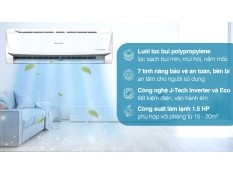 Máy lạnh Sharp Inverter 1.5 HP AH-X13ZEW