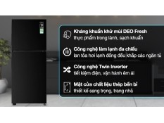 Tủ lạnh Aqua Inverter 189 lít AQR-T220FA(FB)