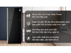 Tủ lạnh Hitachi Inverter 366 lít R-FVX480PGV9 GBK 
