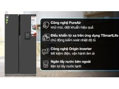 Tủ lạnh Toshiba Inverter 596 lít Side By Side GR-RS775WI-PMV(06)-MG