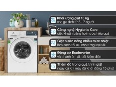Máy giặt Electrolux UltimateCare 300 Inverter 10 kg EWF1024D3WB