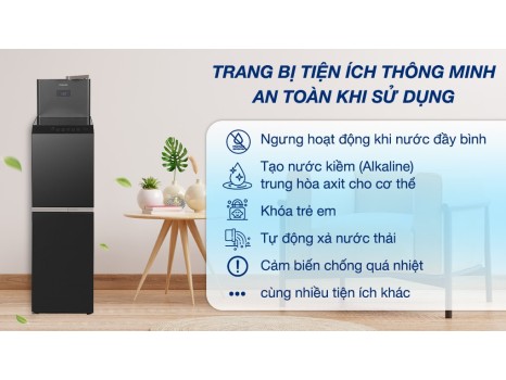 Máy lọc nước RO nóng nguội lạnh Toshiba TWP-W2398SVN(M) 10 lõi