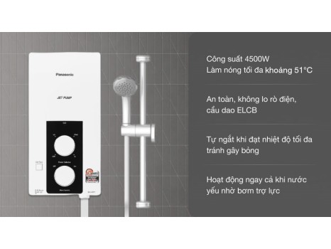 Máy nước nóng trực tiếp Panasonic 4500W DH-4RP1VW