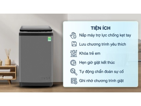 Máy giặt Hisense 8 kg WTZQ8012UT