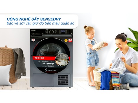 Máy sấy bơm nhiệt Toshiba 10 kg TD-BK110GHV(MK)