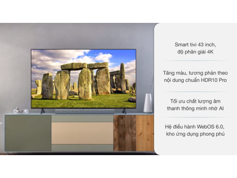 Smart Tivi LG 4K 43 inch 43UQ7050