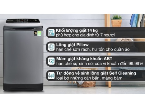 Máy giặt Aqua 14 kg AQW-FR140UHT SS