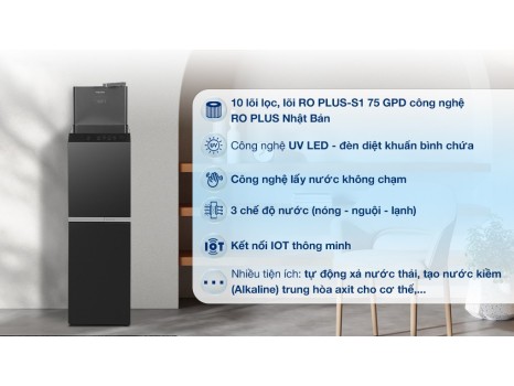 Máy lọc nước RO nóng nguội lạnh Toshiba TWP-W2399SVN(M) 10 lõi
