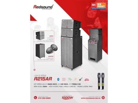LOA DI ĐỘNG ARAY CHUYÊN NGHIỆP R-215AR