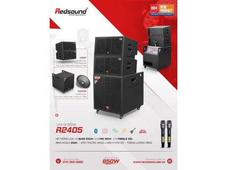 LOA 5T ĐƠN ARAY CÔNG SUẤT LỚN R-2405